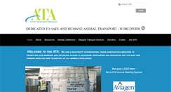Desktop Screenshot of animaltransportationassociation.org